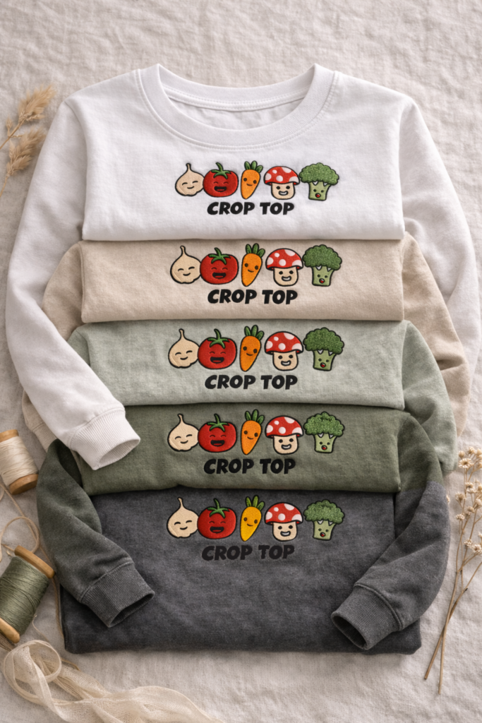 Crop Top sweat Shirt
