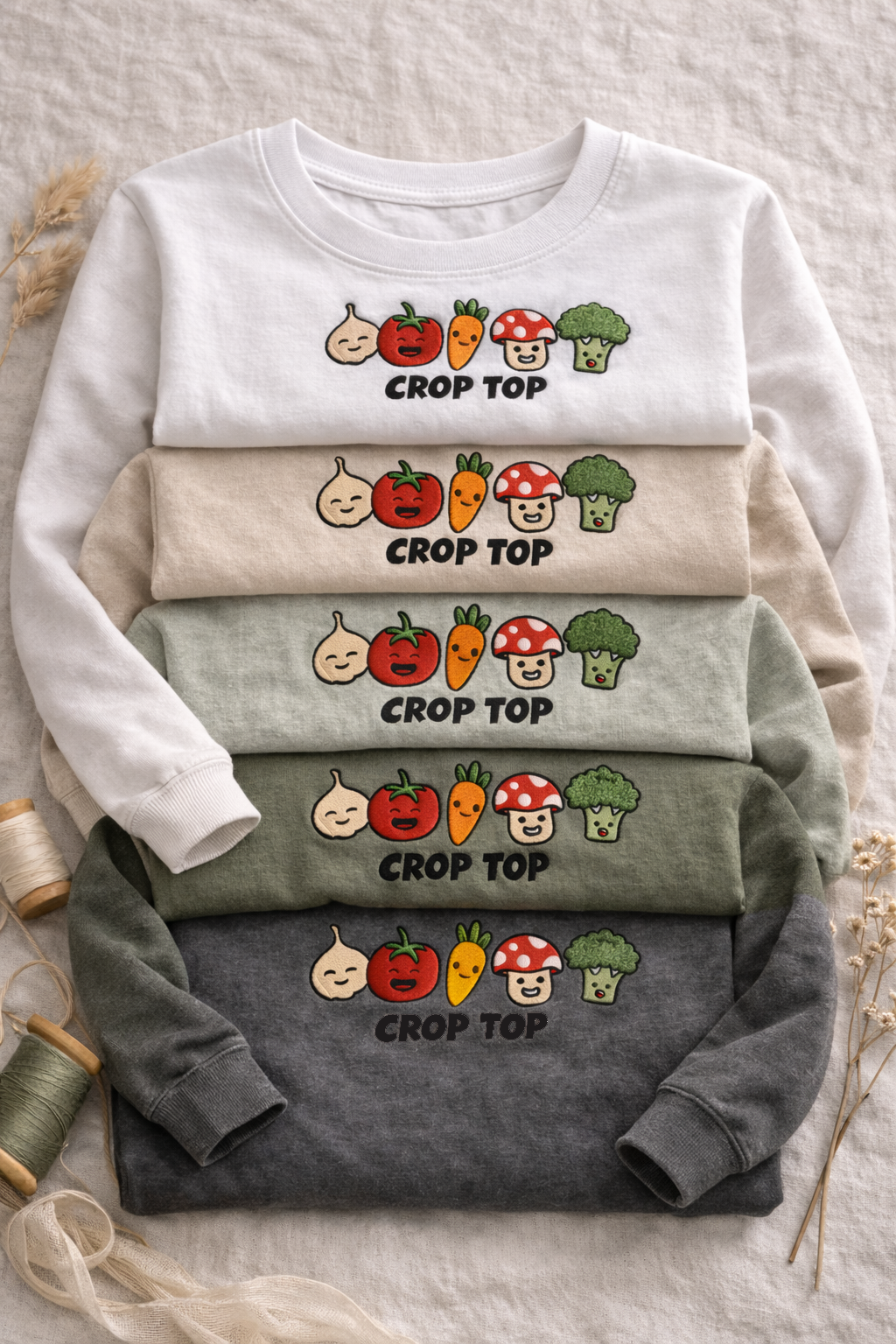 Crop Top sweat Shirt